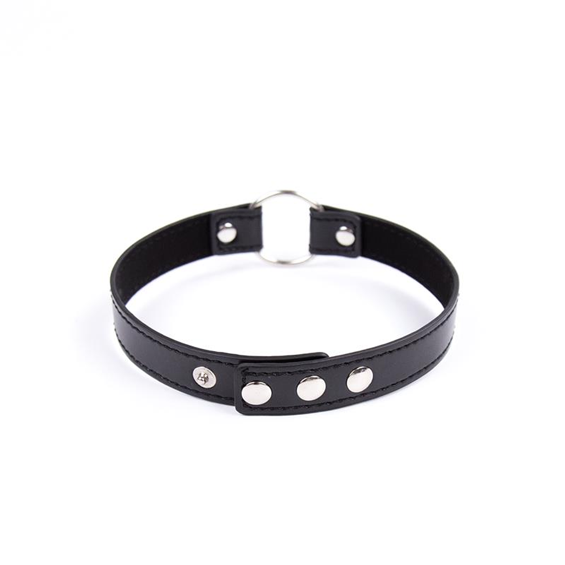 Collar with Hoop Adjustable 38,2 cm Black 2