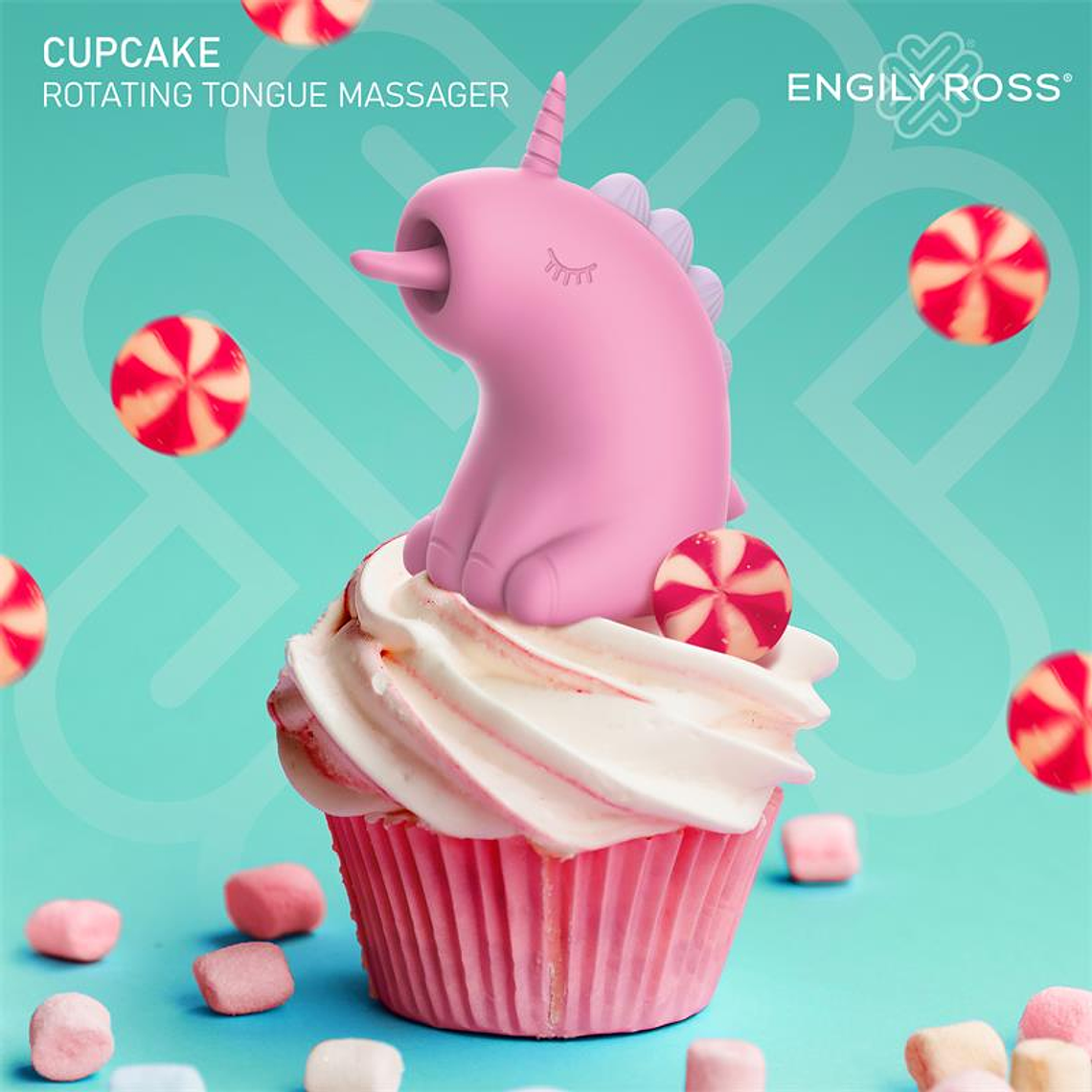 Cupcake 360º Rotating Tongue Massager 3