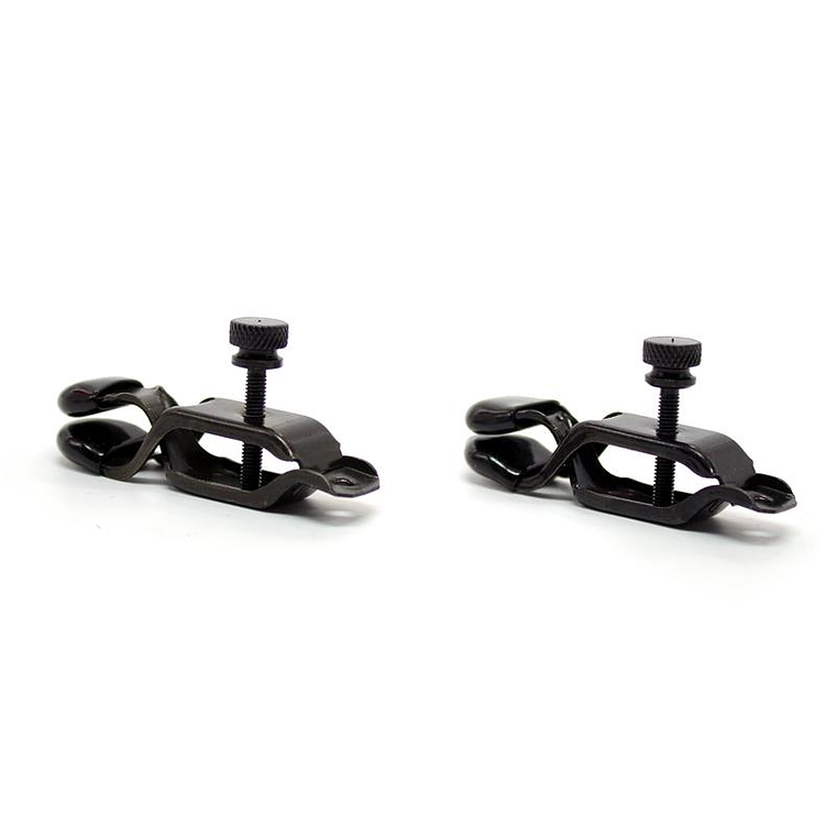 Nipple Clamps Adjustable Metal Black 1
