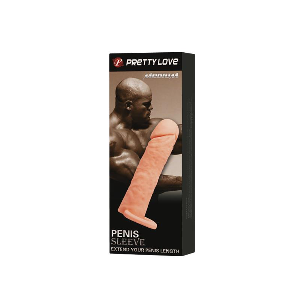 Realistic Penis Sleeve Medium Flesh 8