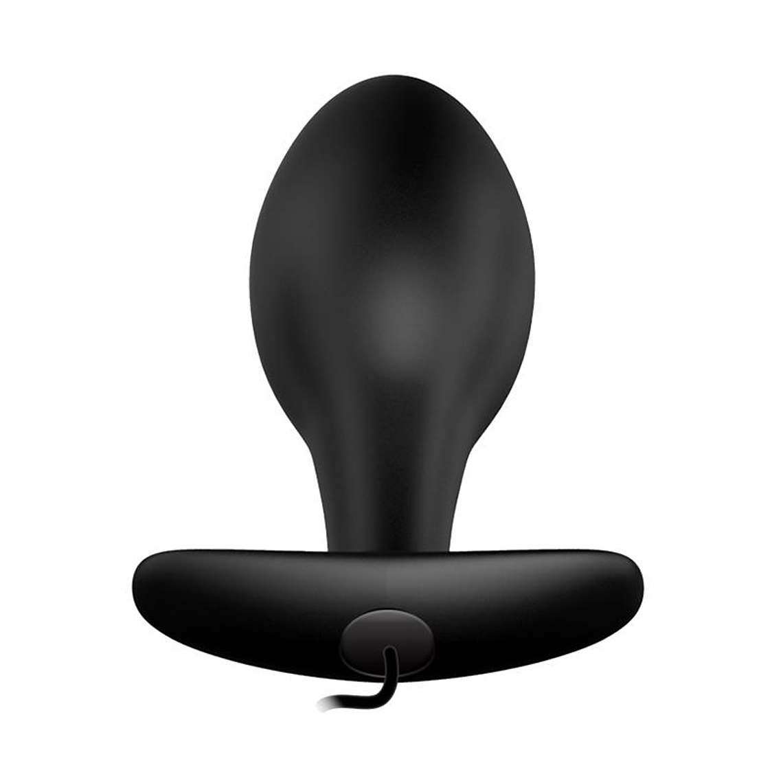 Anal Plug Black Anchor with Remote Control 3