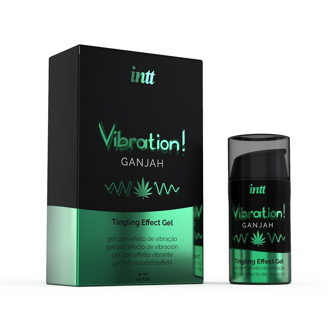 Ganjah Exciting and Vibration Gel Warm Effect 15 ml 1