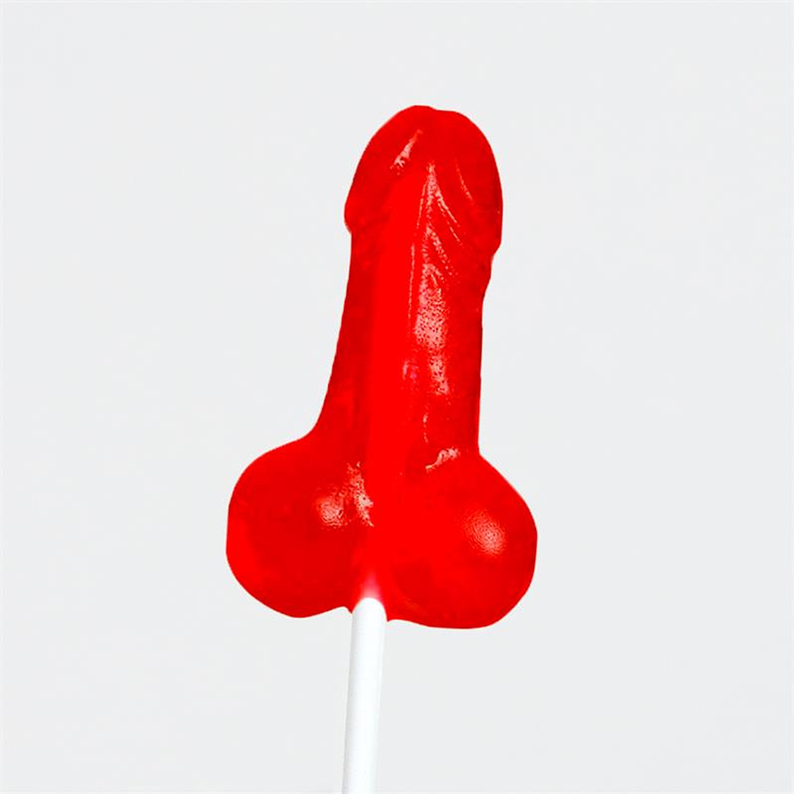 Strawberry Penis-Shaped Lollipop 2