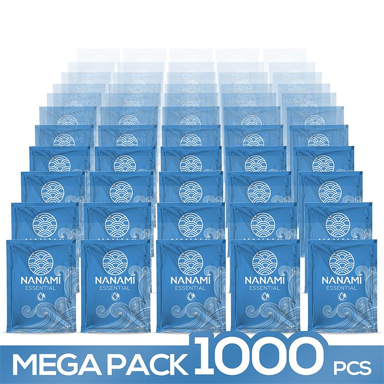 Pack of 1000 Essential Waterbased Lub 4ml 1