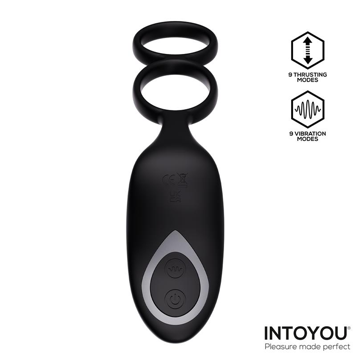 Womp Prostate Massager with Vibration, Thrusting and Remote 5