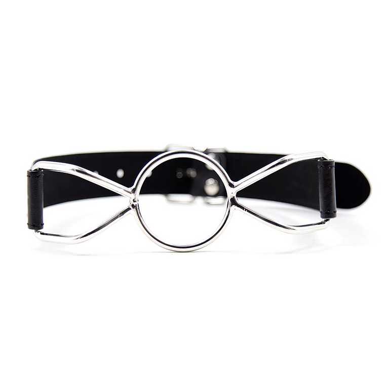 Metal O Ring Ball Gag Size L 3