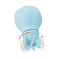 Stimulator Caress Vibration and Rotation Light Blue - thumbnail 1
