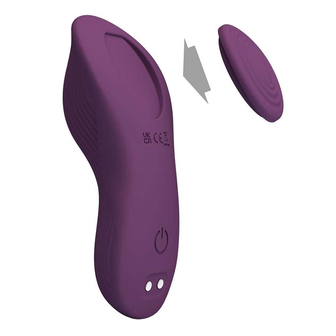 Mane Panty Vibrator with App Purple 2