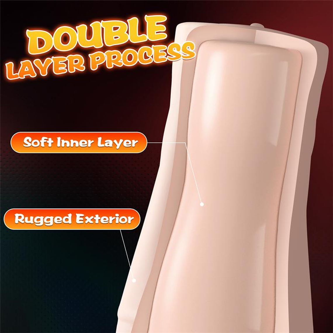 Penny Masturbator with Vibration 6