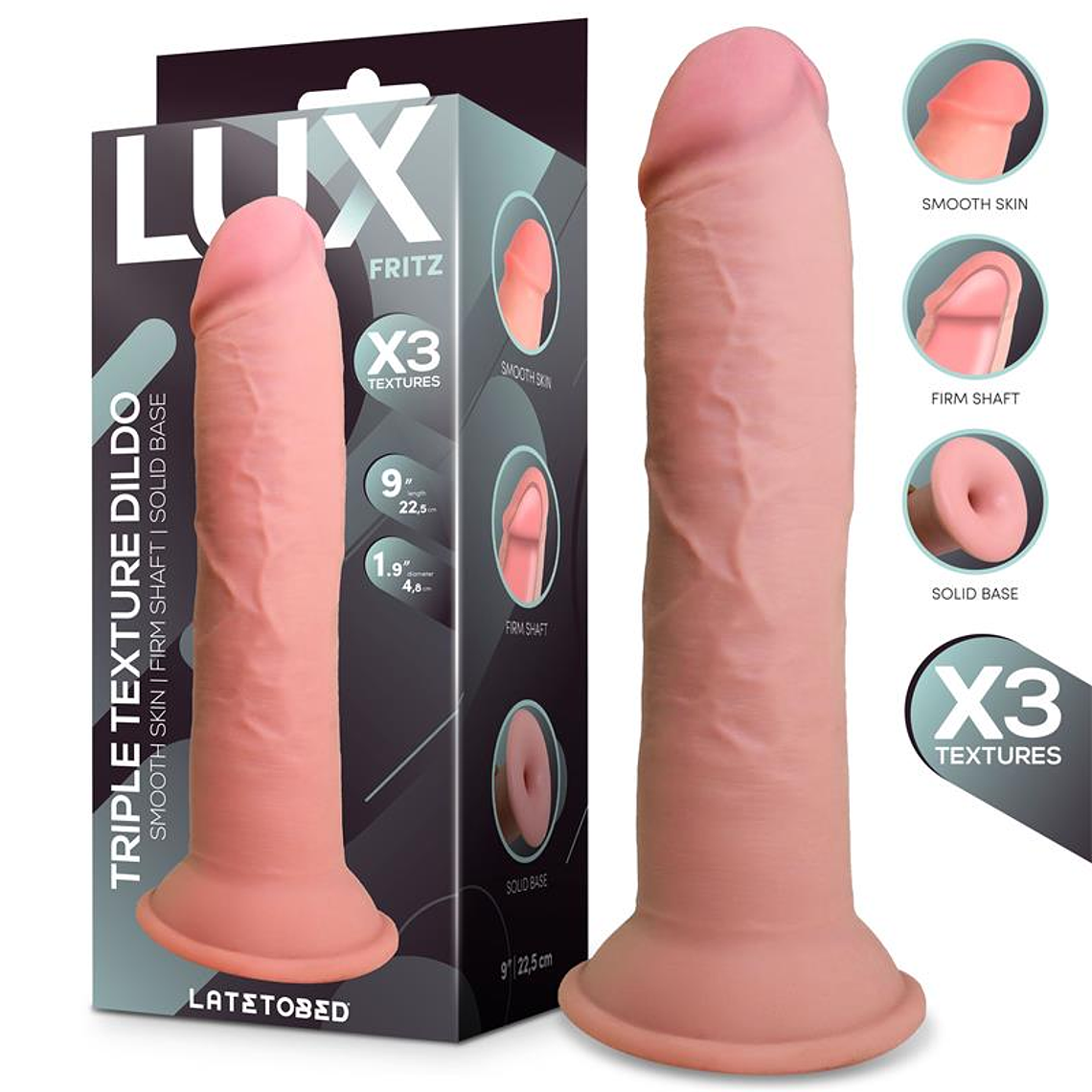 Fritz Triple Density Dildo 9 1