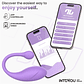 Bulby Egg Vibrator with App Lavander - Miniatura 3