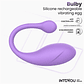 Bulby Egg Vibrator with App Lavander - Miniatura 5