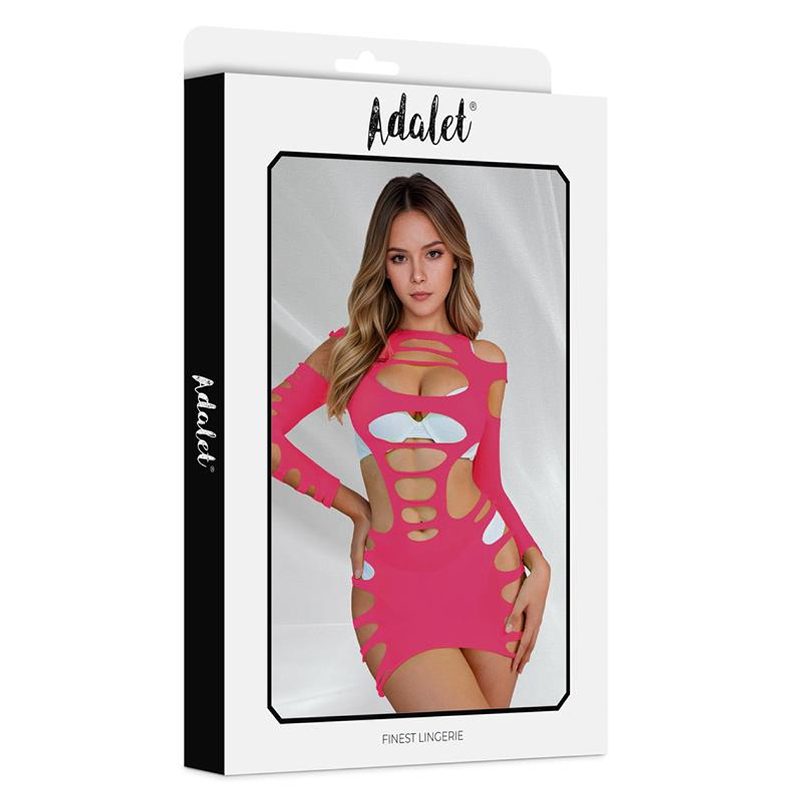 Willow Hollow-outDress Pink One Size 3