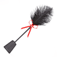 Feather Tickler and Paddle 36 cm Red/Black - Thumbnail 2