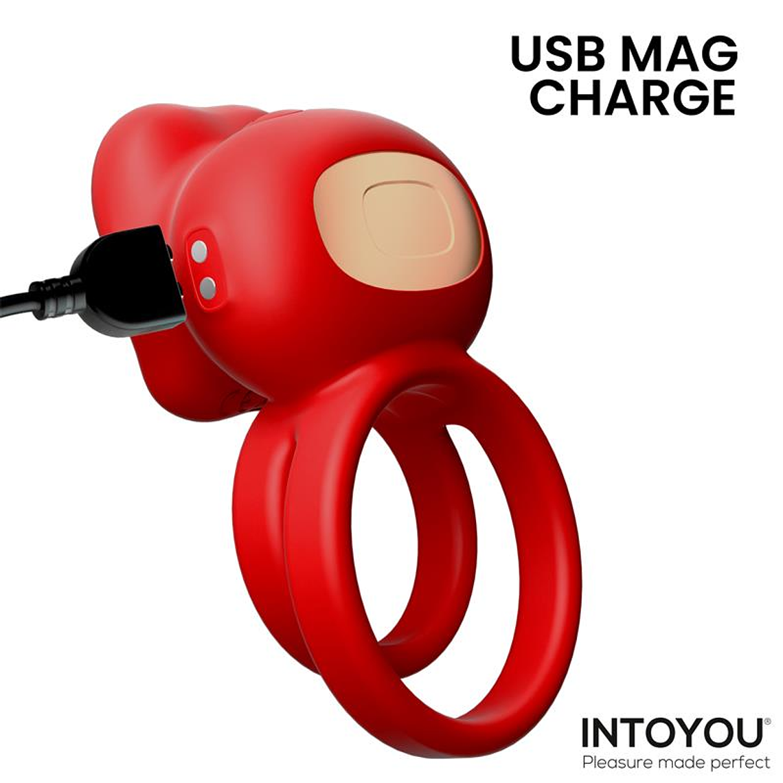 Bittey Cock Ring with Vibration and Biting 7