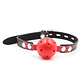 Ball Gag Breathable Black/Red - vignette 2