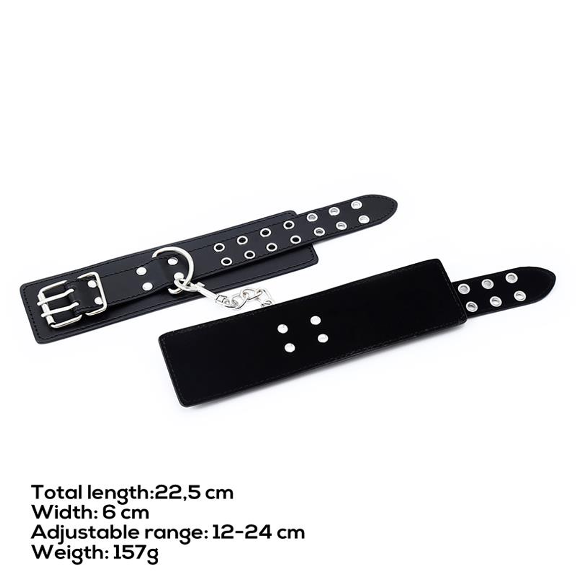 Double Buckle Adjustable handcuffs 9