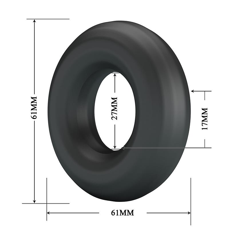 Urban Silicone Cockring 6