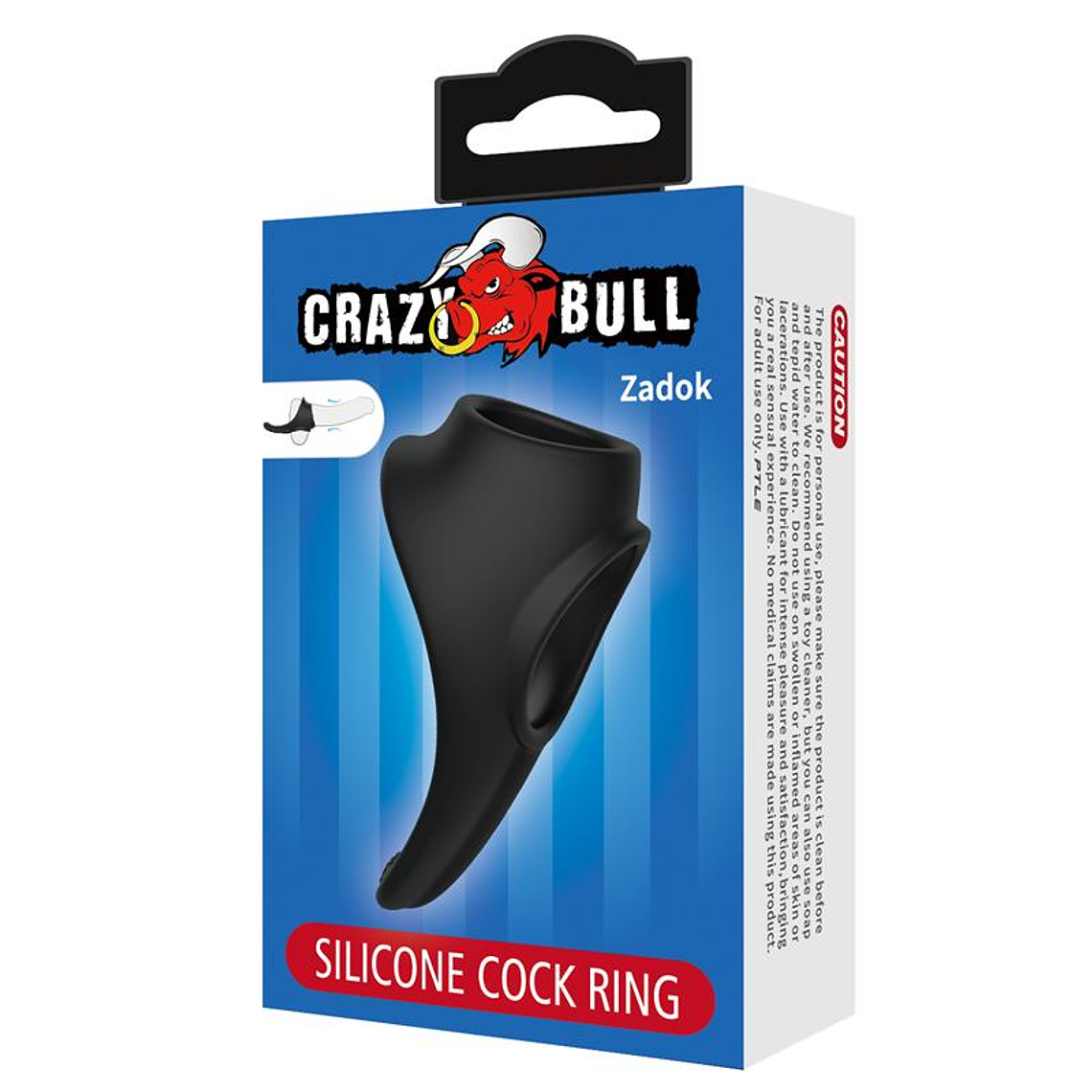 Zadok Silicone Cock and Testicles Ring 8