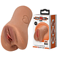 Masturbateur réaliste à double entrée | Vagin et anus réalistes en TPR - vignette 1
