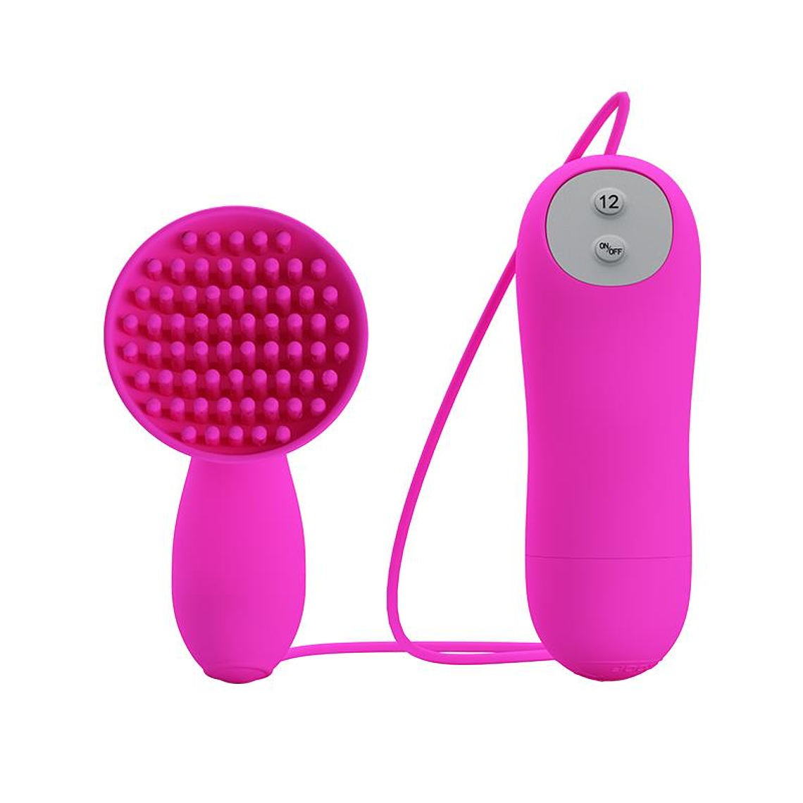 Foldable Vibrator with Remote Control | 12 Functions | 2 AAA Batteries 2