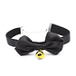 Latetobed ​​Collar with Bow and Bell | Black Size M 29cm Adjustable - thumbnail 1