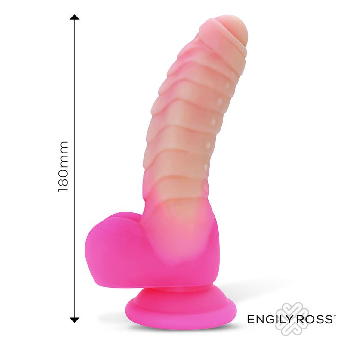 Unicorn Dildo Glows in the Dark Scalidor | 18cm Liquid Silicone 7