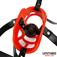 Latetobed ​​Muzzle | Red Breathable Gag Collar - thumbnail 5