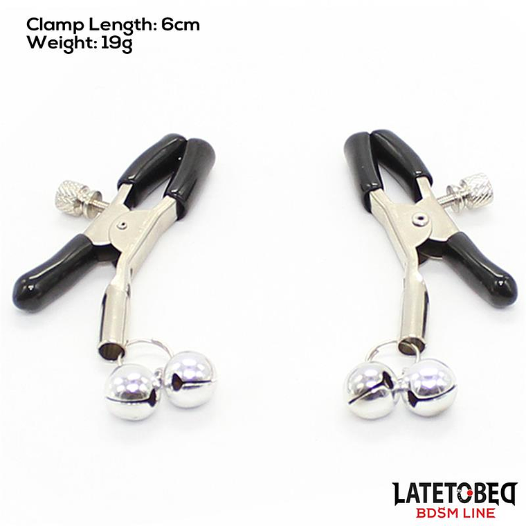 Pinces à tétons en forme de cloche Latetobed ​​| BDSM ajustable 4