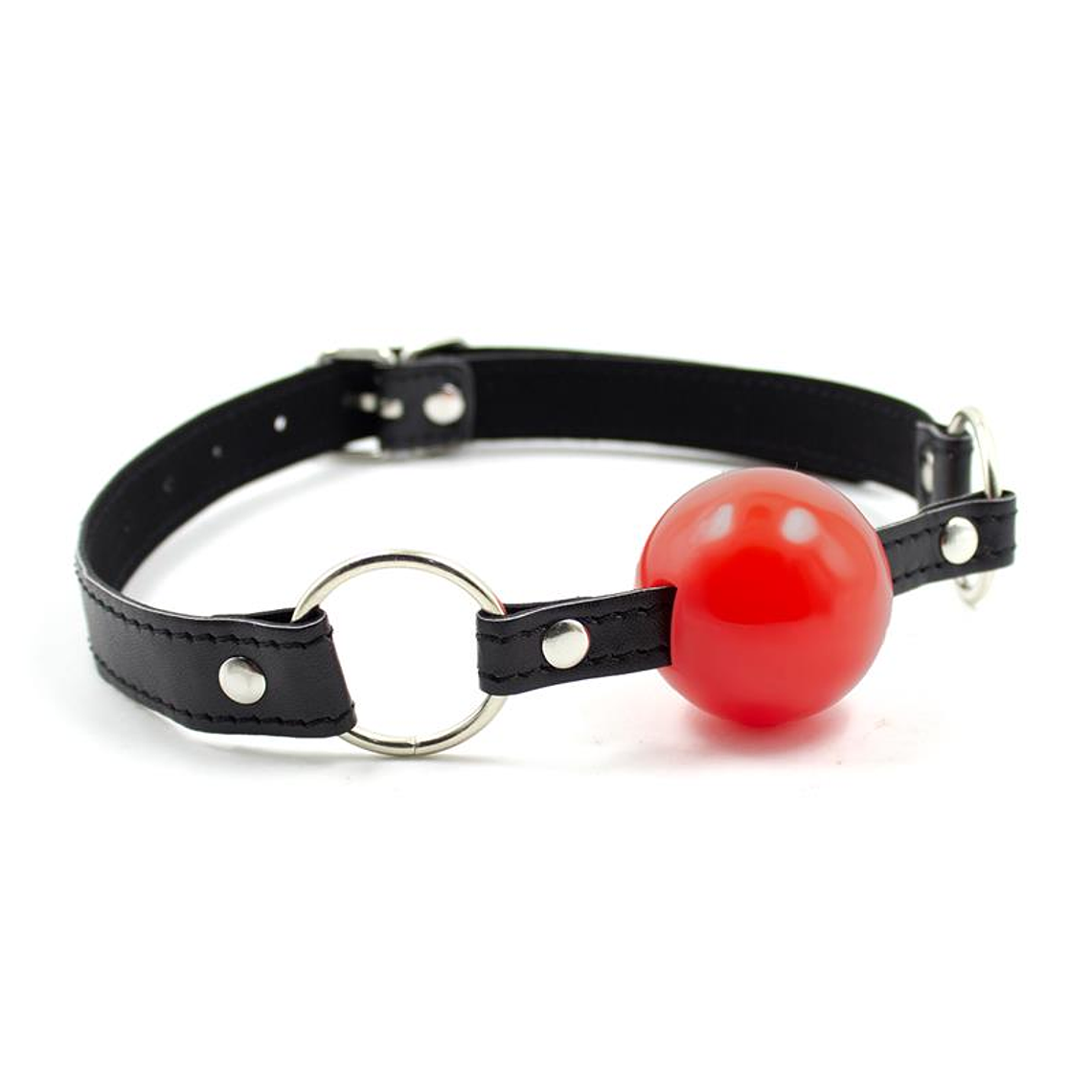 Ball Gag Black/Red 1