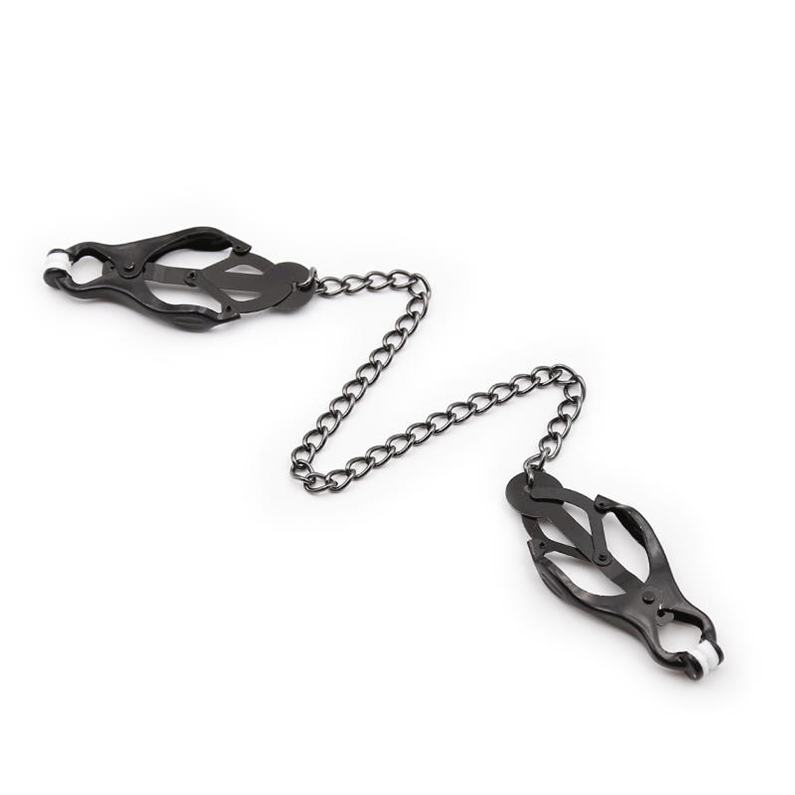 Japanese Nipple Clamps with Chain Black 4