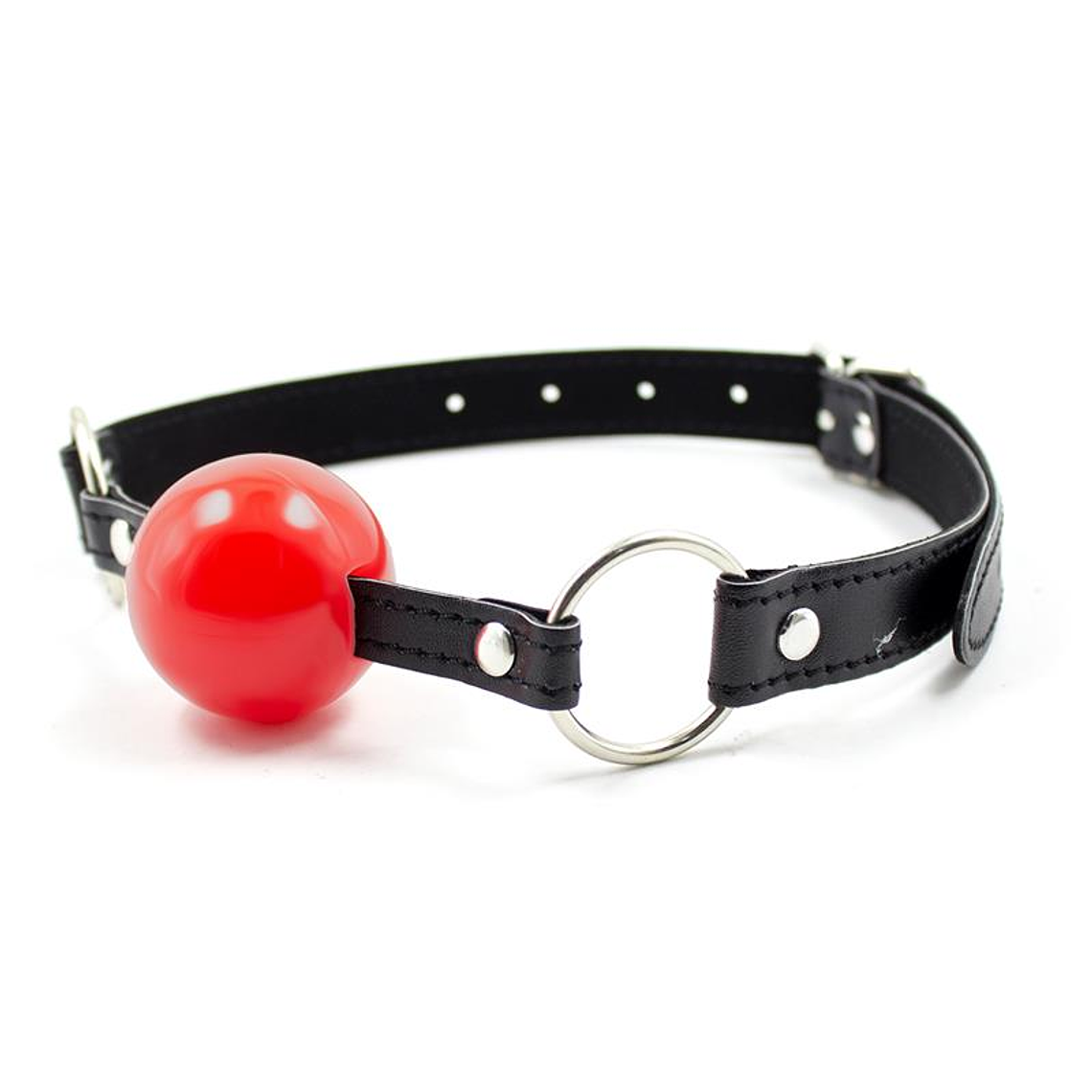 Ball Gag Black/Red 3