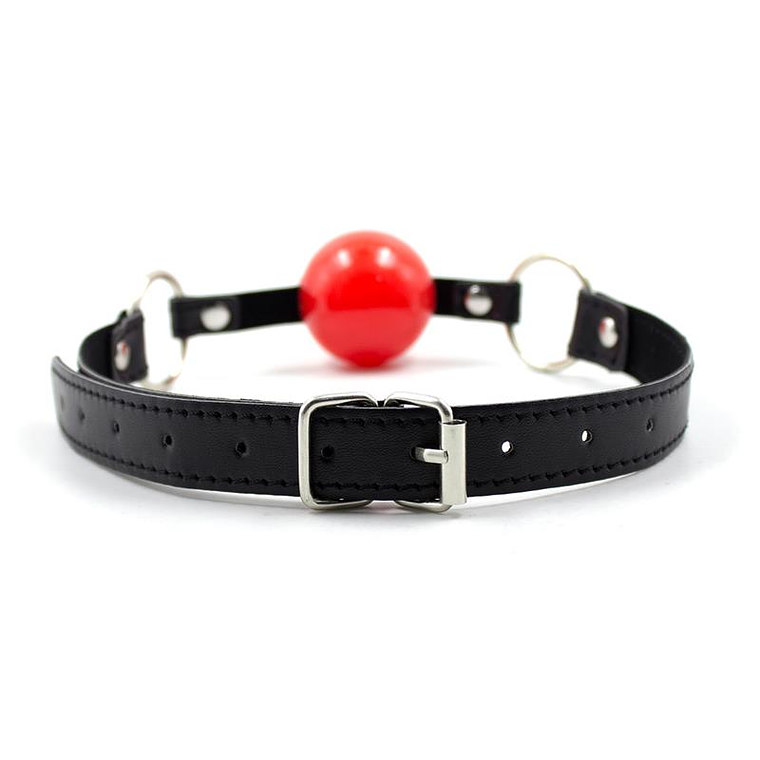 Ball Gag Black/Red 4