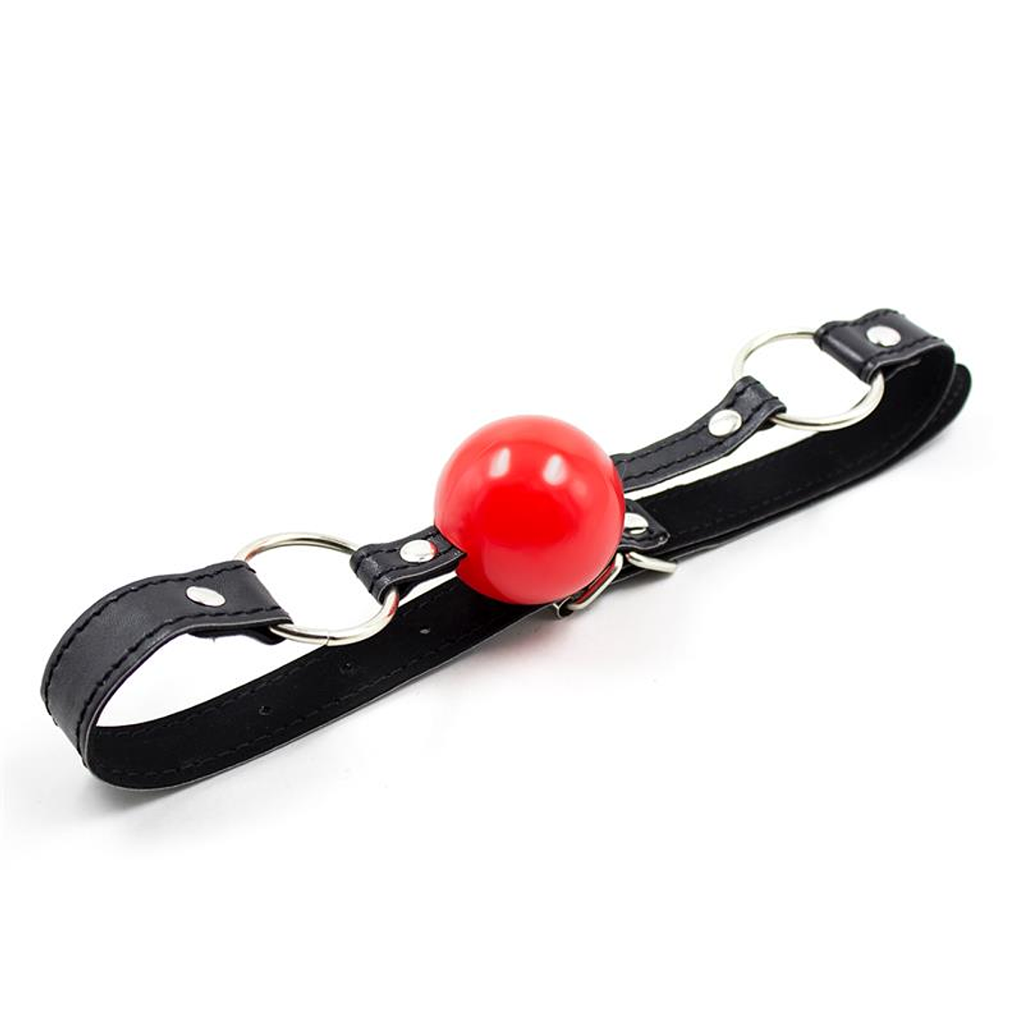 Ball Gag Black/Red 5