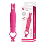 Vibrador Bullet com Orelhas Delia | 10 Padrões Silicone Rosa - vignette 1