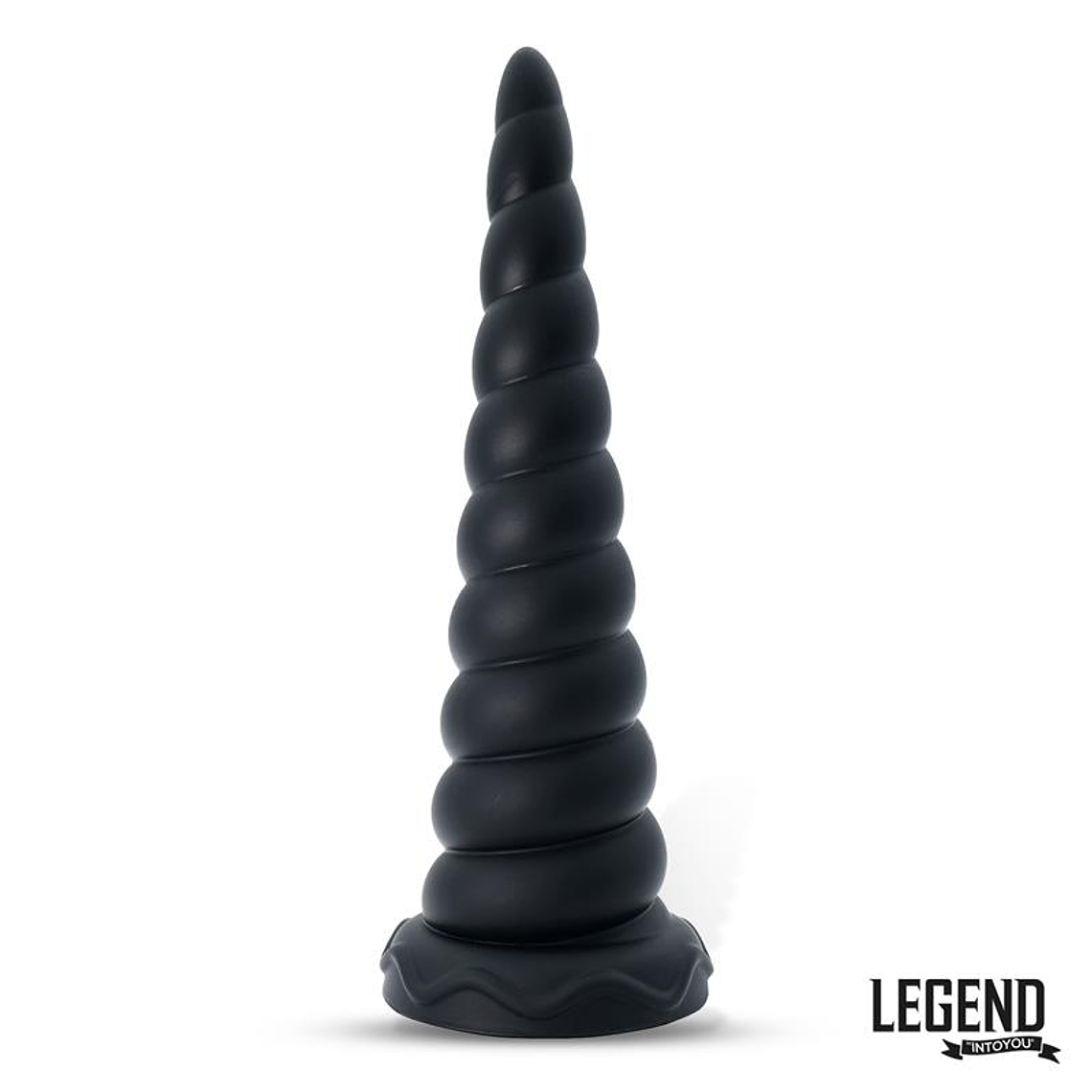Dildo de silicona líquida Ceteron | 20 cm, punta fina, cuerpo en zigzag 2