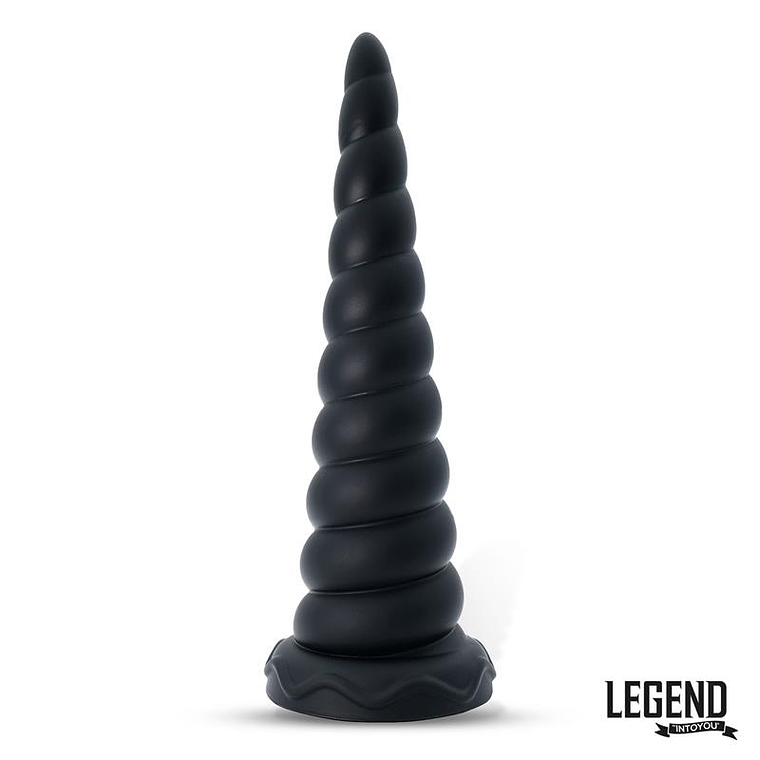 Dildo de silicona líquida Ceteron | 20 cm, punta fina, cuerpo en zigzag 2