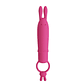 Vibrador Bullet com Orelhas Delia | 10 Padrões Silicone Rosa - vignette 2