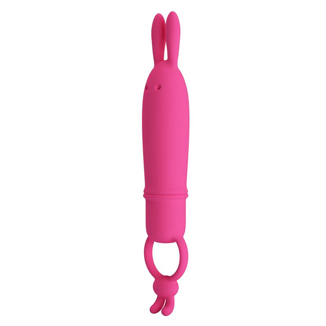 Vibrador Bullet com Orelhas Delia | 10 Padrões Silicone Rosa 3