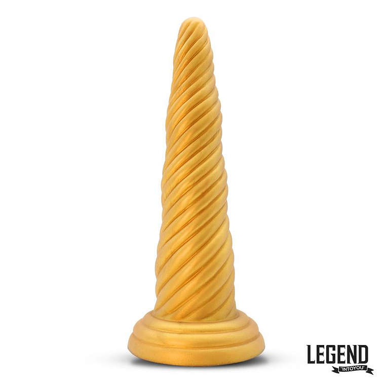 Dildo de Silicone Líquido Cycloron | 20,3cm Ponta Afiada Corpo Zigzag 2