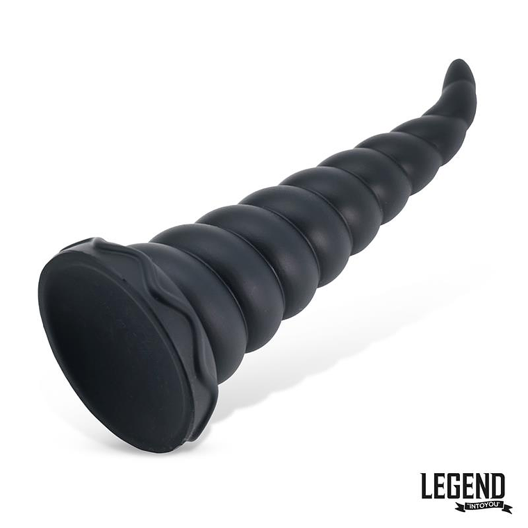 Dildo de silicona líquida Ceteron | 20 cm, punta fina, cuerpo en zigzag 4