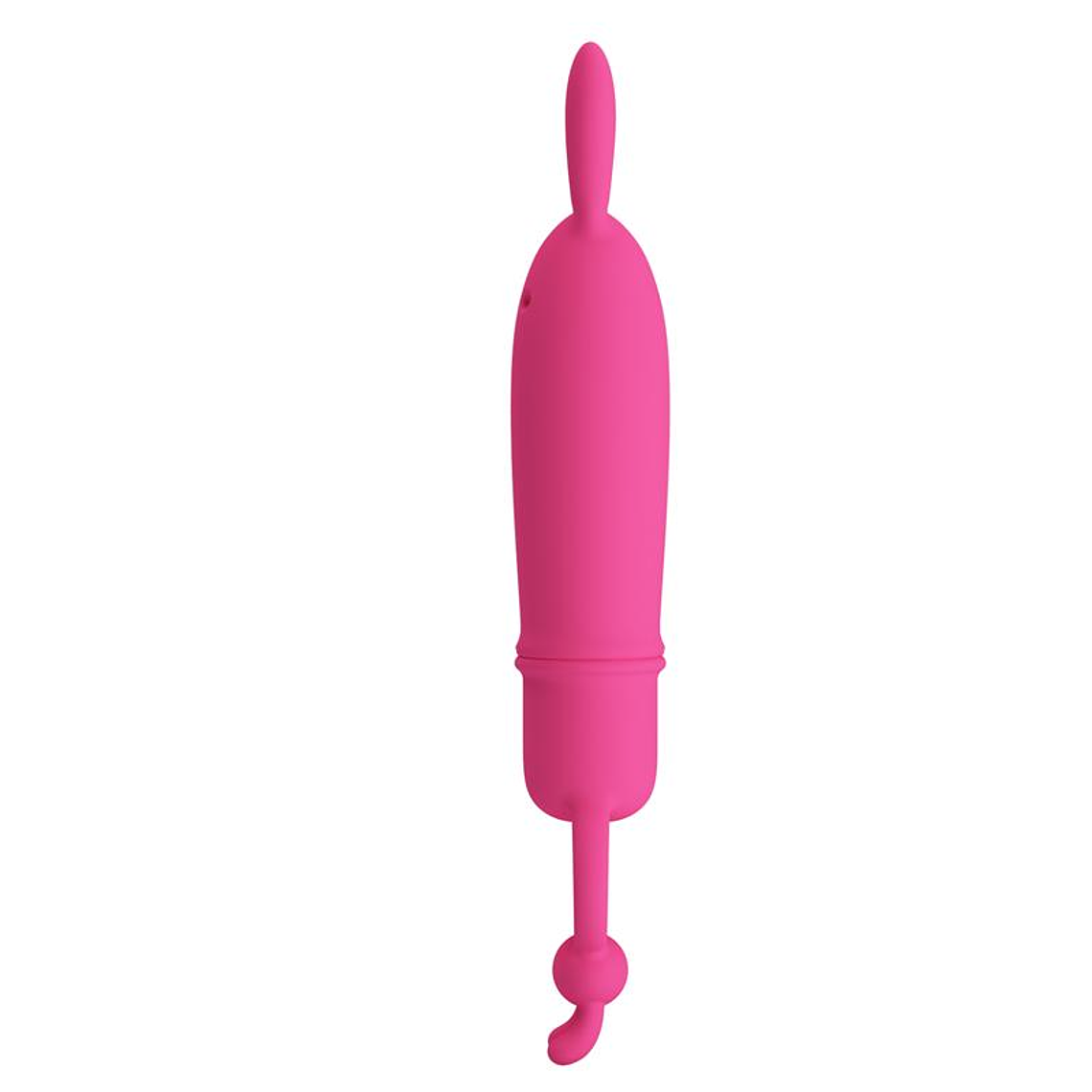 Vibrador Bullet com Orelhas Delia | 10 Padrões Silicone Rosa 4