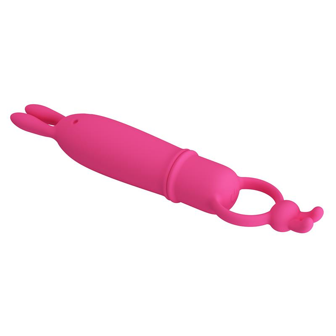 Vibrador Bullet com Orelhas Delia | 10 Padrões Silicone Rosa 5