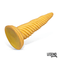 Dildo de Silicone Líquido Cycloron | 20,3cm Ponta Afiada Corpo Zigzag - Thumbnail 4
