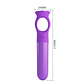 Vibrador Gianna Mini Massager com Anel 10 Padrões USB Recarregável - Thumbnail 9