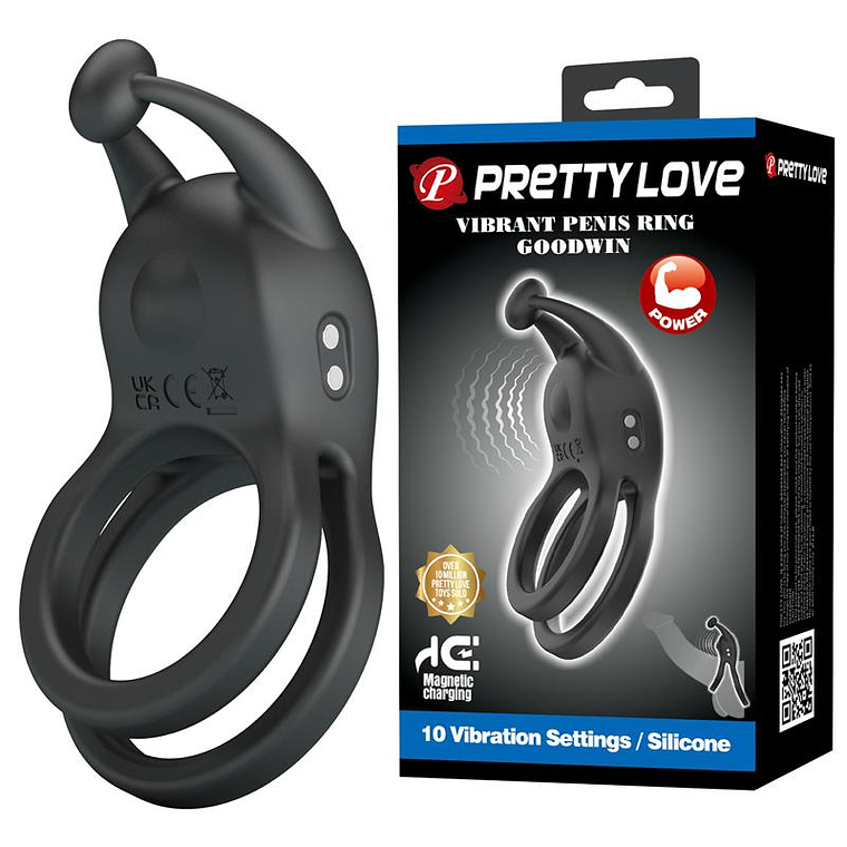 Goodwin Vibrating Double Cock Ring 1