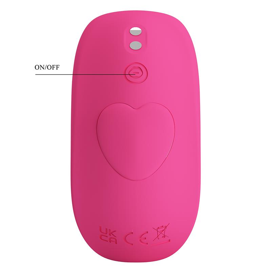 Estimulador Hazelynn Pretty Love con aplicación, 12 modos y motores duales. 7