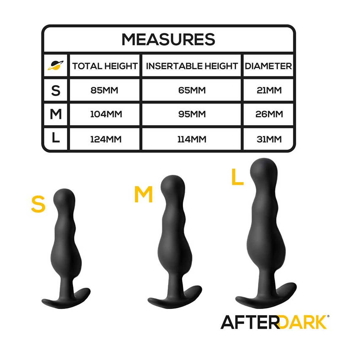 Camber Set of 3 Anal Plugs 3