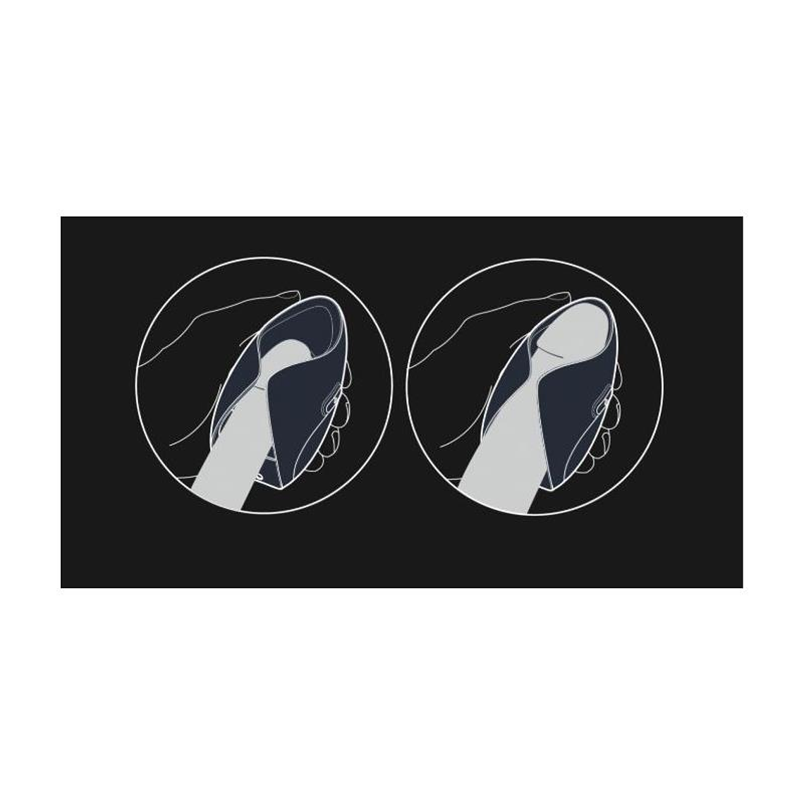 Masturbateur Pulse Solo Lux noir avec télécommande, fonctions Pulse et Turbo 4450 tr/min 12