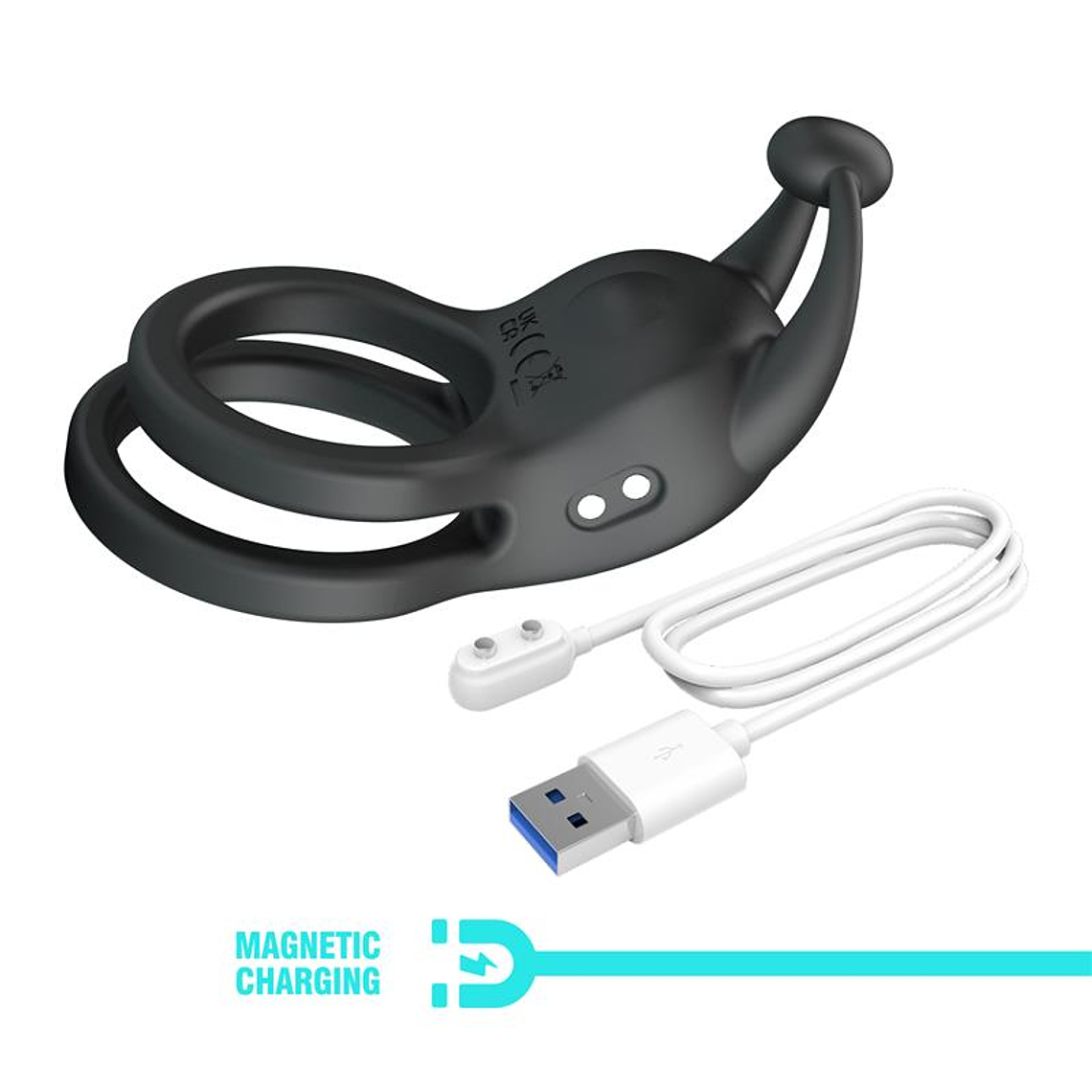 Goodwin Vibrating Double Cock Ring 7